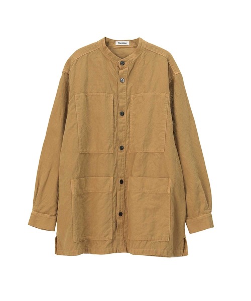Plantation（プランテーション）の「PAPERヘリンボーン / シャツ / (O)（シャツ/ブラウス・レディース・ホワイト/ブラック/マスタード・M size/L size）」の16枚目の写真