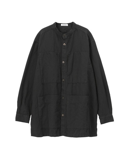 Plantation（プランテーション）の「PAPERヘリンボーン / シャツ / (O)（シャツ/ブラウス・レディース・ホワイト/ブラック/マスタード・M size/L size）」の17枚目の写真