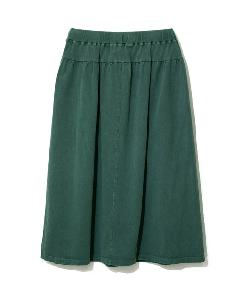 Good On(グッドオン)の「Good On/グッドオン GATHER TEE MAXI SKIRT(スカート・レディース・ブラック/ダークグリーン/マスタード・FREE)」の9枚目の写真