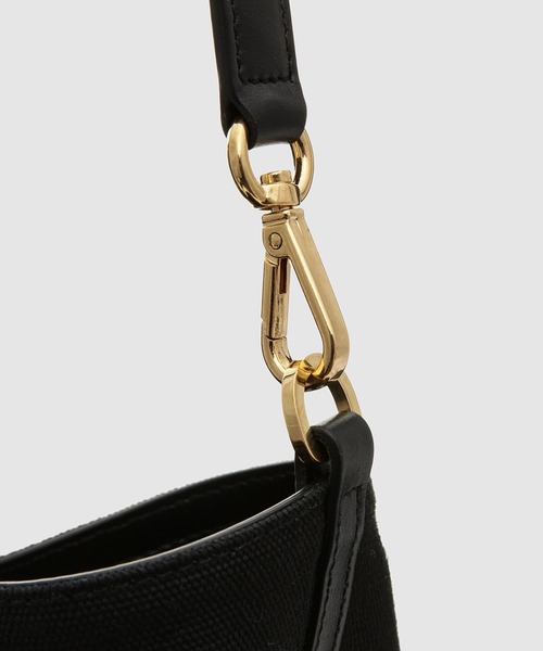 JIL SANDER（ジルサンダー）の「WANDER SQUARE SM（トートバッグ・レディース・ブラック/ナチュラル・UNI）」の4枚目の写真