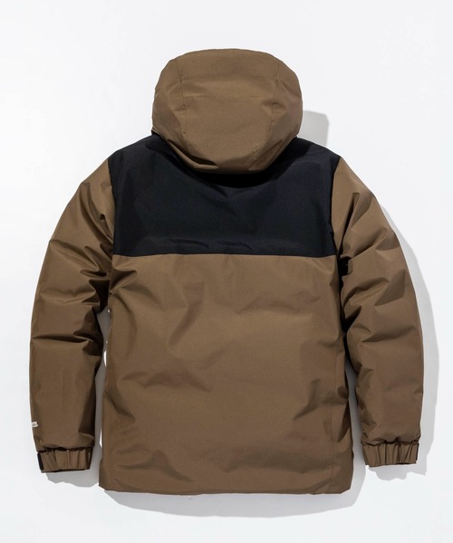 [プラスフェニックス] TEX INFINIUM Bicolor Down Jacke ダウンジャケット/撥水 black M プラスフェニックス] TEX INFINIUM Bicolor Down Jacke ダウン