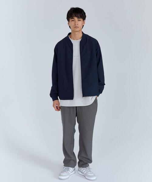 BLUE LABELCRESTBRLDGE ウールライクツイルガウチョパンツ