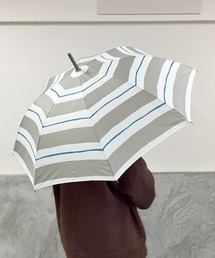 ボーダー柄雨傘