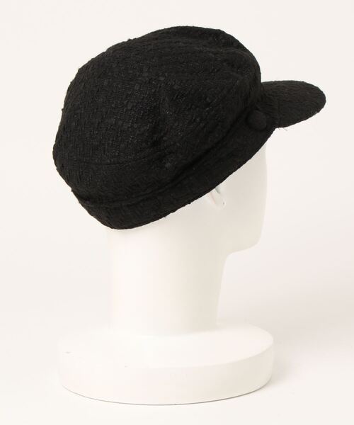 FREE'S MART（フリーズマート）の「ツイードマリンキャス（キャスケット・レディース・ブラック/ホワイト系その他/ブラック系その他・ﾌﾘ-）」の14枚目の写真
