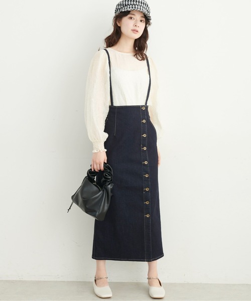 FREE'S MART（フリーズマート）の「ツイードマリンキャス（キャスケット・レディース・ブラック/ホワイト系その他/ブラック系その他・ﾌﾘ-）」の8枚目の写真