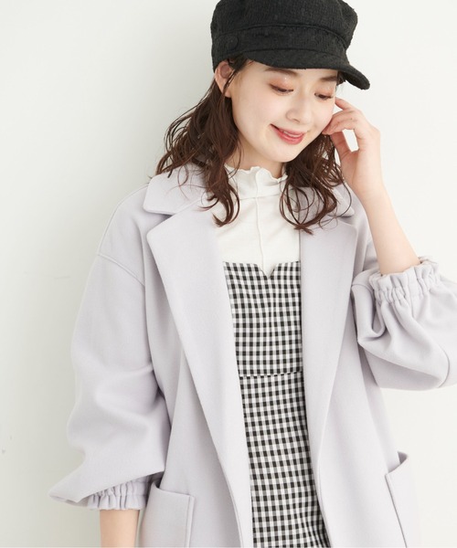 FREE'S MART（フリーズマート）の「ツイードマリンキャス（キャスケット・レディース・ブラック/ホワイト系その他/ブラック系その他・ﾌﾘ-）」の11枚目の写真