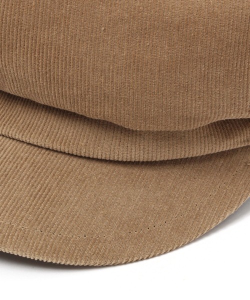 niko and...（ニコアンド）の「オリジナルコーデュロイキャスケット（キャスケット・レディース・ブラック/モカ/アイボリー・FREE）」の6枚目の写真