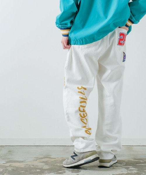 improves（インプローブス）の「ワッペン ワイド ストリート デニムパンツ（デニムパンツ・メンズ・ブラック/オフホワイト/サックスブルー/ワンウォッシュ・MEDIUM/LARGE）」の13枚目の写真