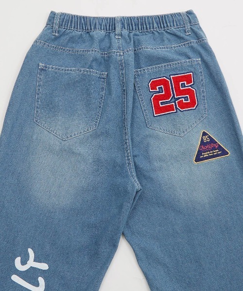 improves（インプローブス）の「ワッペン ワイド ストリート デニムパンツ（デニムパンツ・メンズ・ブラック/オフホワイト/サックスブルー/ワンウォッシュ・MEDIUM/LARGE）」の17枚目の写真
