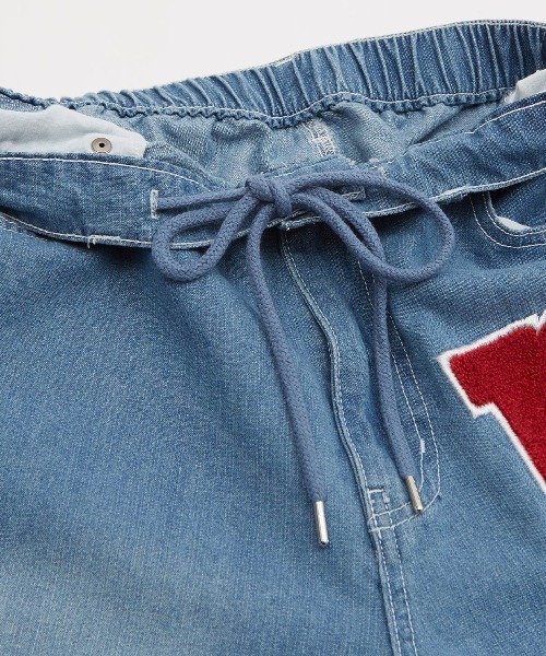 improves（インプローブス）の「ワッペン ワイド ストリート デニムパンツ（デニムパンツ・メンズ・ブラック/オフホワイト/サックスブルー/ワンウォッシュ・MEDIUM/LARGE）」の10枚目の写真