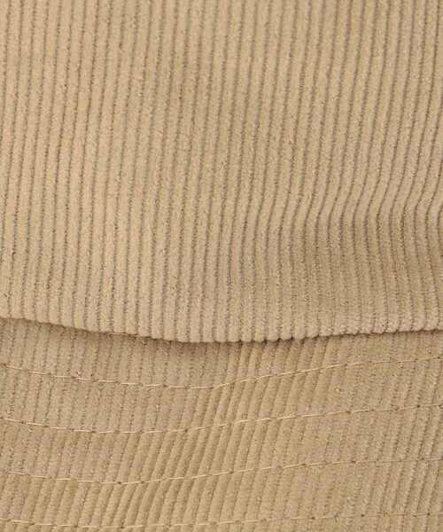 J.PRESS YORK STREET（ジェイプレスヨークストリート）の「【UNISEX】ブルドックコーデュロイバケットハット（ハット・メンズ・ベージュ系/ブラック系/ブラウン系・F）」の8枚目の写真