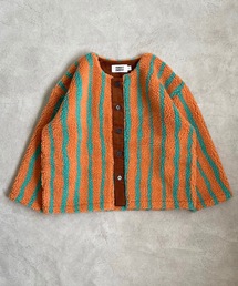 HOGAN RANCH WEAR | 【先行予約】ソウガラジャガードボアジャケット（80～130cm）(ノーカラージャケット)