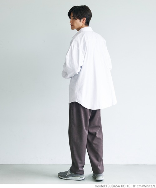 coca(coca)(コカ)の「メンズツイルオーバーシャツ(シャツ/ブラウス・メンズ・ホワイト/カーキ・M/L)」の6枚目の写真