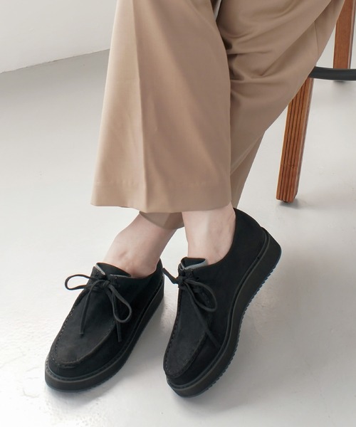 ATTACHMENT チロリアンシューズ ATTACHMENT 22awチロリアンシューズ セール】チロリアンシューズ/厚底