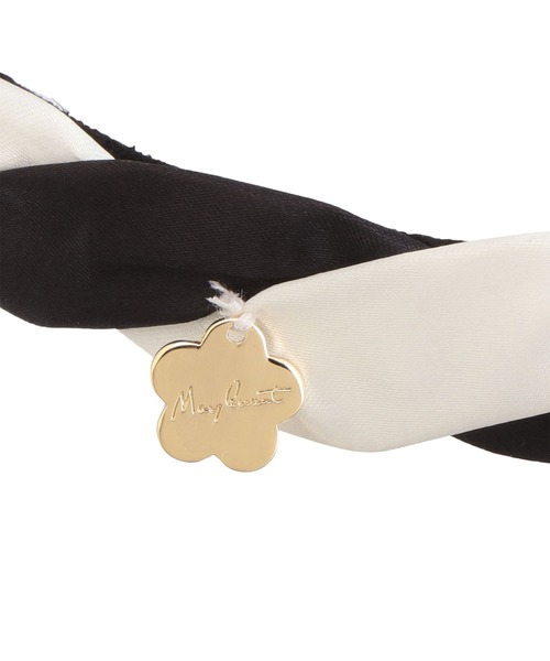 MARY QUANT（マリークワント）の「サテンツイスト カチューシャ（カチューシャ・レディース・ブラック×ホワイト/ブラック/ボルドー/キャメル・FREE）」の5枚目の写真