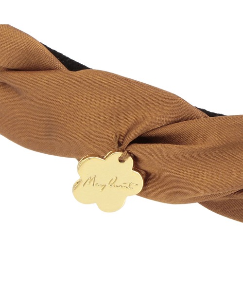 MARY QUANT（マリークワント）の「サテンツイスト カチューシャ（カチューシャ・レディース・ブラック×ホワイト/ブラック/ボルドー/キャメル・FREE）」の10枚目の写真