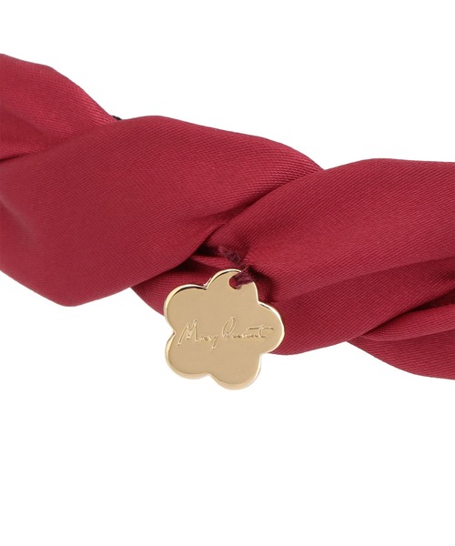 MARY QUANT（マリークワント）の「サテンツイスト カチューシャ（カチューシャ・レディース・ブラック×ホワイト/ブラック/ボルドー/キャメル・FREE）」の12枚目の写真