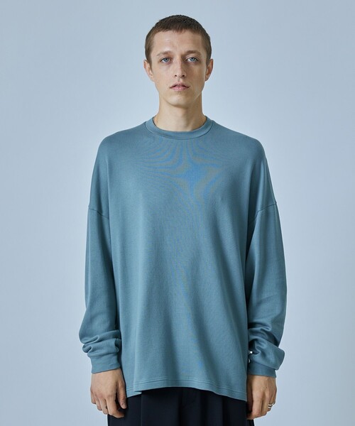 CITY TOKYO（シティトウキョウ）の「Kanemasaコットンロングスリーブ TEE（Tシャツ/カットソー・メンズ・グリーン系その他/グレー/オフホワイト/イエロー・1/2/3）」の18枚目の写真