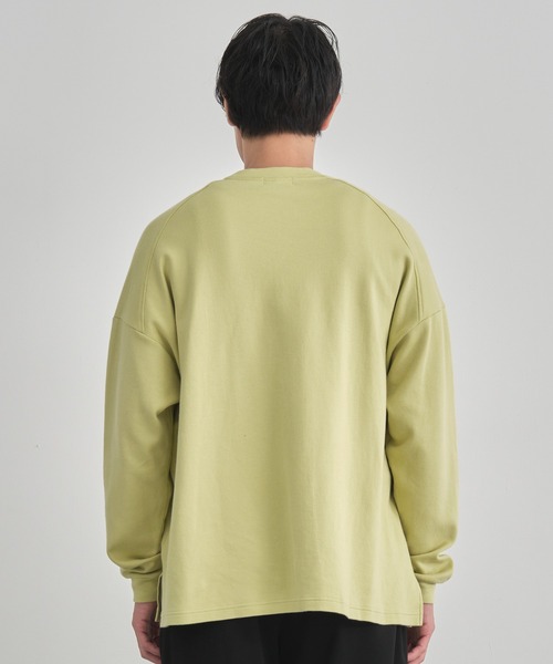 CITY TOKYO（シティトウキョウ）の「Kanemasaコットンロングスリーブ TEE（Tシャツ/カットソー・メンズ・グリーン系その他/グレー/オフホワイト/イエロー・1/2/3）」の12枚目の写真