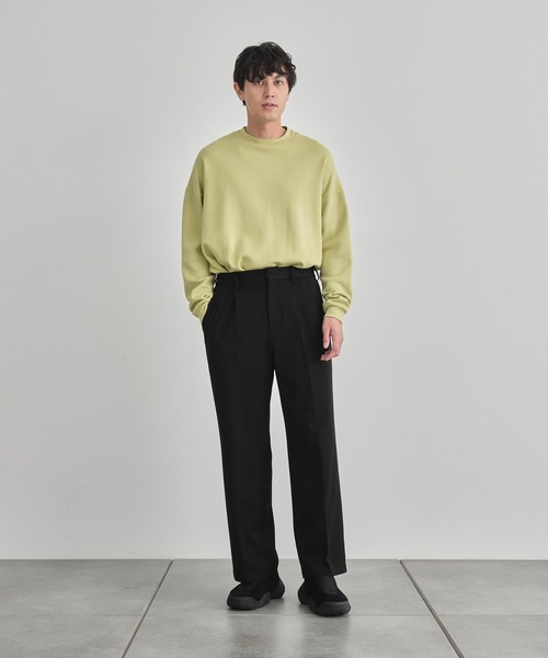 CITY TOKYO（シティトウキョウ）の「Kanemasaコットンロングスリーブ TEE（Tシャツ/カットソー・メンズ・グリーン系その他/グレー/オフホワイト/イエロー・1/2/3）」の6枚目の写真