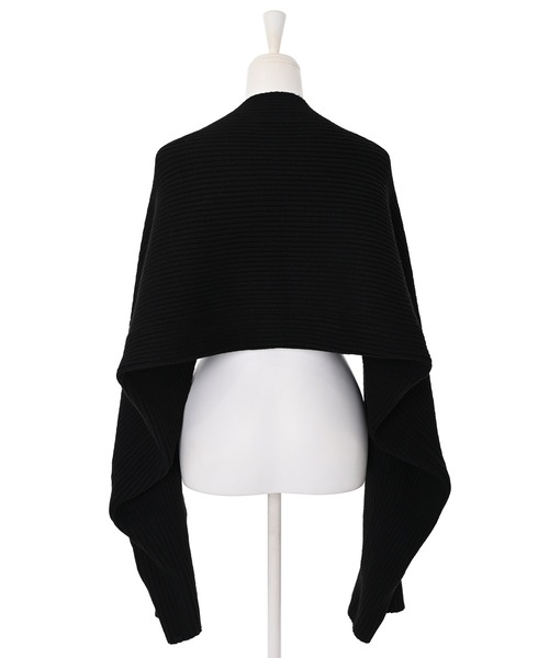 Narcissus(ナルシス)の「【Narcissus】ニット2WAYカーディガン(カーディガン/ボレロ・レディース・グレー/ブラック・FREE)」の10枚目の写真