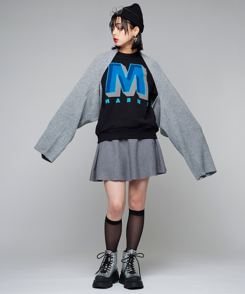 Narcissus(ナルシス)の「【Narcissus】ニット2WAYカーディガン(カーディガン/ボレロ・レディース・グレー/ブラック・FREE)」の16枚目の写真