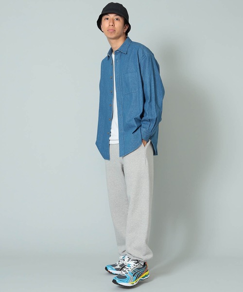 BeAMS DOT（ビームスドット）の「【WEB限定/UNISEX】BeAMS DOT / デニム シャツ（シャツ/ブラウス・メンズ・ブルー・XL/S/M/L）」の6枚目の写真