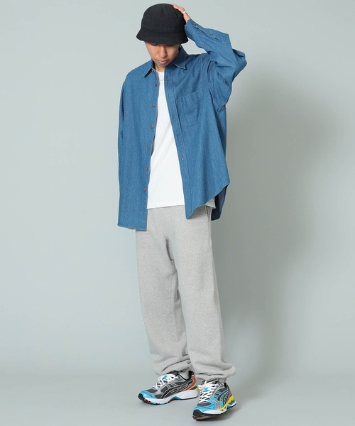 BeAMS DOT（ビームスドット）の「【WEB限定/UNISEX】BeAMS DOT / デニム シャツ（シャツ/ブラウス・メンズ・ブルー・XL/S/M/L）」の5枚目の写真