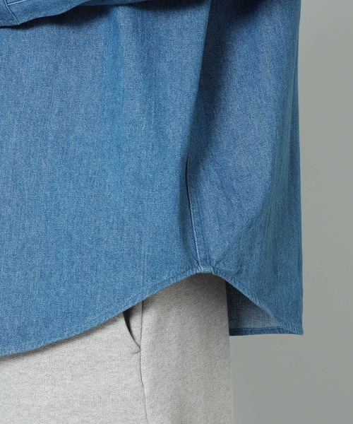 BeAMS DOT（ビームスドット）の「【WEB限定/UNISEX】BeAMS DOT / デニム シャツ（シャツ/ブラウス・メンズ・ブルー・XL/S/M/L）」の13枚目の写真
