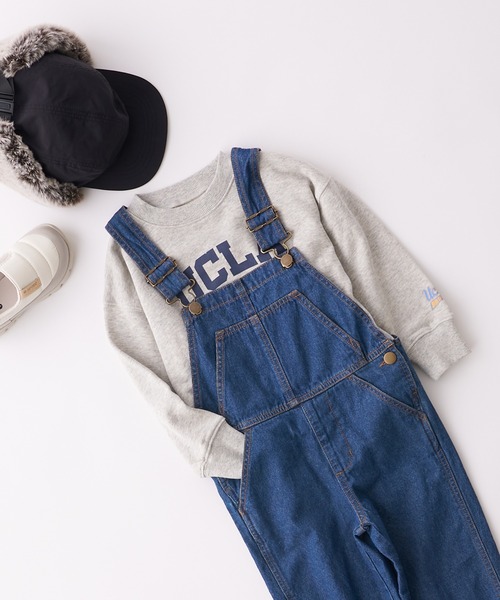 CIAOPANIC TYPY（チャオパニックティピー）の「【KIDS】8.5ozデニムオーバーオール/サロペット（サロペット/オーバーオール・キッズ・ネイビー・S/XL/L/XXL/M）」の14枚目の写真