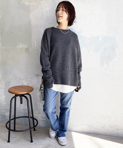 ≪追加2≫ロングリブプルオーバー