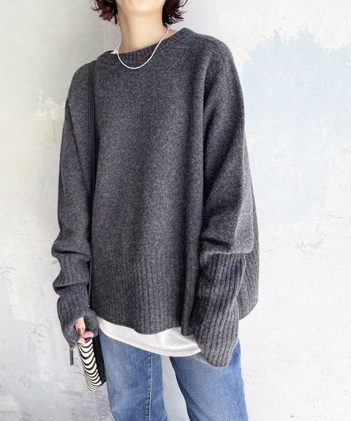 ≪追加2≫ロングリブプルオーバー