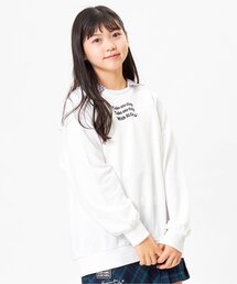 えり付きトレーナーチュニック