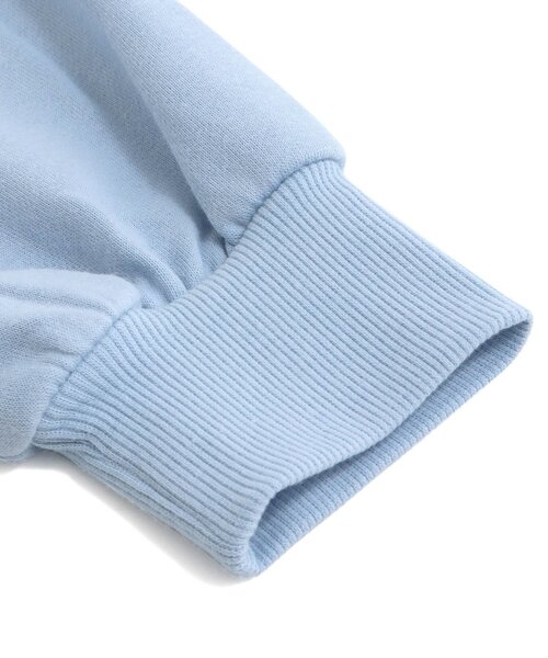 algy（アルジー）の「えり付きトレーナーチュニック（スウェット・キッズ・オフホワイト/ブラック/サックスブルー・X-SMALL/XX-SMALL/SMALL/MEDIUM）」の4枚目の写真