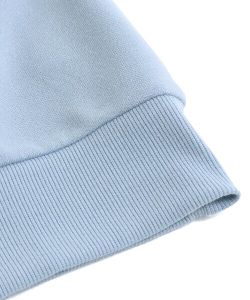 algy（アルジー）の「えり付きトレーナーチュニック（スウェット・キッズ・オフホワイト/ブラック/サックスブルー・X-SMALL/XX-SMALL/SMALL/MEDIUM）」の9枚目の写真