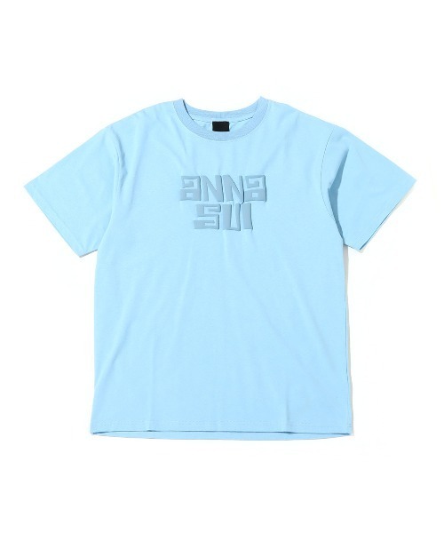 ANNA SUI(アナスイ)の「ANNA SUI Archive 発砲 ロゴTシャツ(Tシャツ/カットソー・レディース・サックスブルー/イエロー/ブラック・M/L/XL)」の3枚目の写真