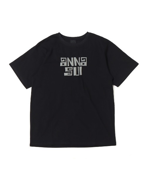 ANNA SUI(アナスイ)の「ANNA SUI Archive 発砲 ロゴTシャツ(Tシャツ/カットソー・レディース・サックスブルー/イエロー/ブラック・M/L/XL)」の2枚目の写真