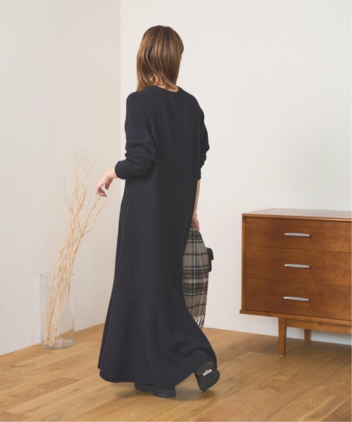 JOURNAL STANDARD（ジャーナルスタンダード）の「《追加》トラペーズワンピース（ワンピース・レディース・グレー/ブラック/ベージュ・38/36）」の5枚目の写真