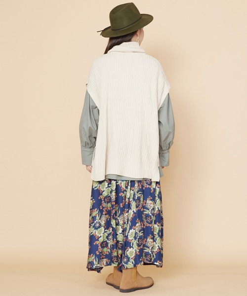 チャイハネ（チャイハネ）の「【チャイハネ】リレートワイドパンツ（その他パンツ・レディース・レッド/ネイビー/イエロー/パープル・FREE）」の8枚目の写真