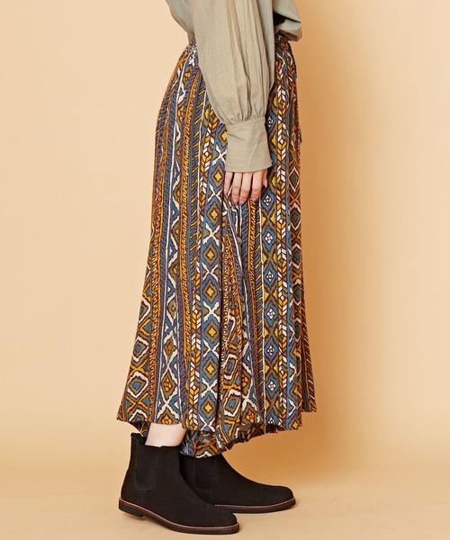 チャイハネ（チャイハネ）の「【チャイハネ】リレートワイドパンツ（その他パンツ・レディース・レッド/ネイビー/イエロー/パープル・FREE）」の18枚目の写真