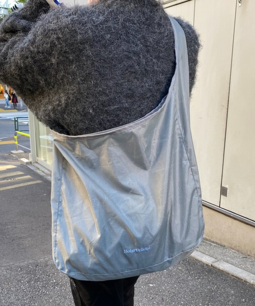 Daily russet（デイリー ラシット）の「【パッカブル仕様】ワンショルダーバッグ（ショルダーバッグ・レディース・ボルドー/イエロー/ホワイト/ブラック/ベージュ/ブラウン/グレー/カーキ・FREE）」の3枚目の写真