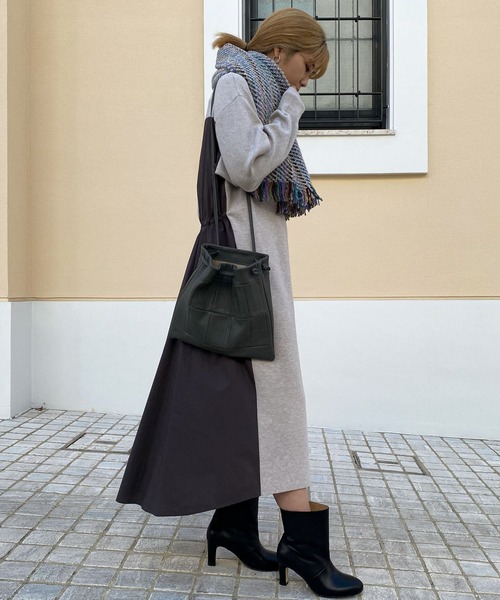 John branigan(ジョンブラニガン)の「【John Branigan】TWEED STOLE(マフラー・レディース・ピンク/ブラック/アイボリー・FREE)」の8枚目の写真