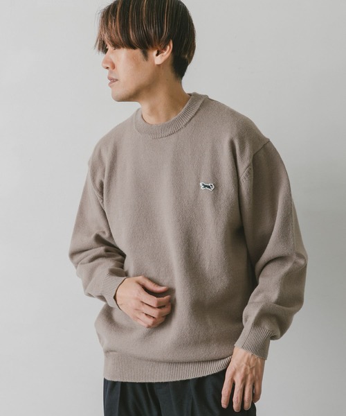 PENNEYS(ぺニーズ)の「『別注』PENNEYS×DOORS THE FOX クルーネックニット(ニット/セーター・メンズ・グレー系その他/ブルー/アイボリー/ブルー系その他/ブラウン系その他/ネイビー/オレンジ/ホワイト系その他/ブラウン系その他2/ネイビー系2・LARGE/X-LARGE/MEDIUM)」の11枚目の写真