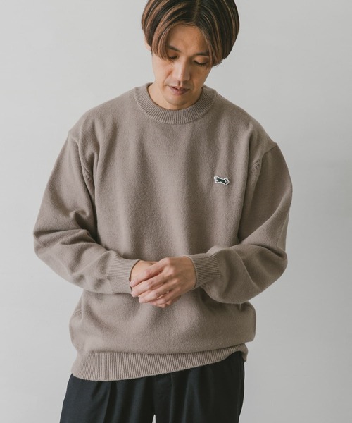 PENNEYS(ぺニーズ)の「『別注』PENNEYS×DOORS THE FOX クルーネックニット(ニット/セーター・メンズ・グレー系その他/ブルー/アイボリー/ブルー系その他/ブラウン系その他/ネイビー/オレンジ/ホワイト系その他/ブラウン系その他2/ネイビー系2・LARGE/X-LARGE/MEDIUM)」の12枚目の写真