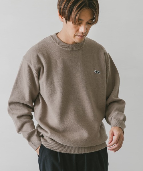 PENNEYS(ぺニーズ)の「『別注』PENNEYS×DOORS THE FOX クルーネックニット(ニット/セーター・メンズ・グレー系その他/ブルー/アイボリー/ブルー系その他/ブラウン系その他/ネイビー/オレンジ/ホワイト系その他/ブラウン系その他2/ネイビー系2・LARGE/X-LARGE/MEDIUM)」の16枚目の写真