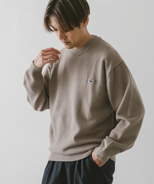 PENNEYS(ぺニーズ)の「『別注』PENNEYS×DOORS THE FOX クルーネックニット(ニット/セーター・メンズ・グレー系その他/ブルー/アイボリー/ブルー系その他/ブラウン系その他/ネイビー/オレンジ/ホワイト系その他/ブラウン系その他2/ネイビー系2・LARGE/X-LARGE/MEDIUM)」の18枚目の写真