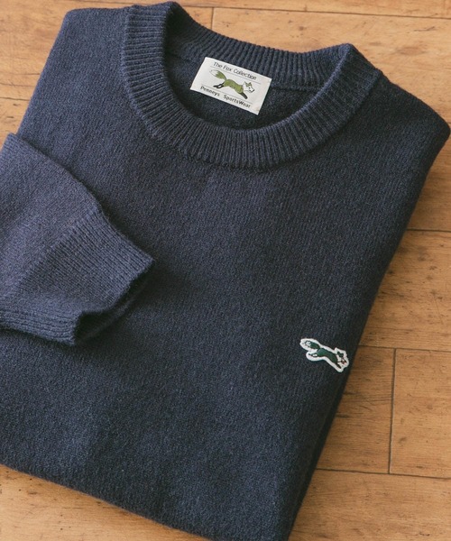 PENNEYS(ぺニーズ)の「『別注』PENNEYS×DOORS THE FOX クルーネックニット(ニット/セーター・メンズ・グレー系その他/ブルー/アイボリー/ブルー系その他/ブラウン系その他/ネイビー/オレンジ/ホワイト系その他/ブラウン系その他2/ネイビー系2・LARGE/X-LARGE/MEDIUM)」の9枚目の写真