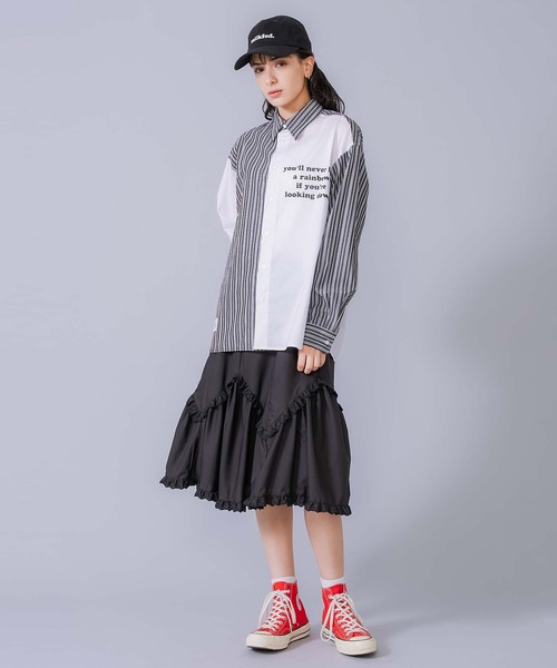 MILKFED.（ミルクフェド）の「COOPER LOGO CAP（キャップ・レディース・ベージュ/ネイビー/ブラック・ONE SIZE）」の17枚目の写真