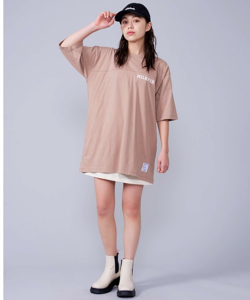 MILKFED.（ミルクフェド）の「COOPER LOGO CAP（キャップ・レディース・ベージュ/ネイビー/ブラック・ONE SIZE）」の15枚目の写真