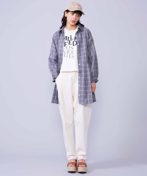 MILKFED.（ミルクフェド）の「COOPER LOGO CAP（キャップ・レディース・ベージュ/ネイビー/ブラック・ONE SIZE）」の13枚目の写真